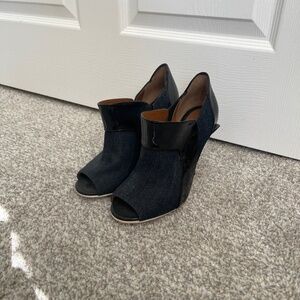 Fendi Denim Heels